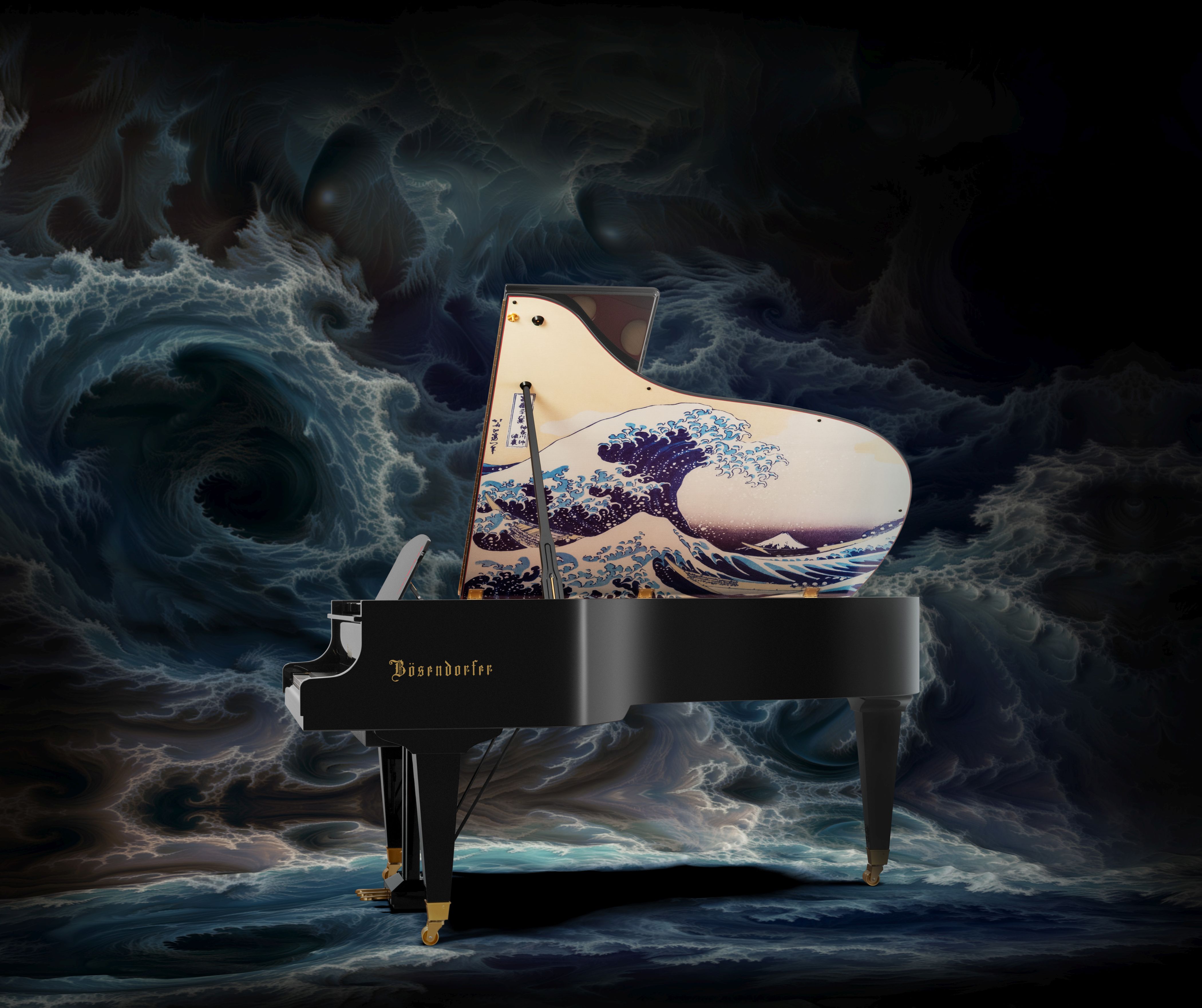 The Great Wave off Kanagawa - Collector's Item - Pianos - Bösendorfer
